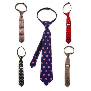 Marvel Comics Avengers: Boys/Kids Silk Zipper Tie